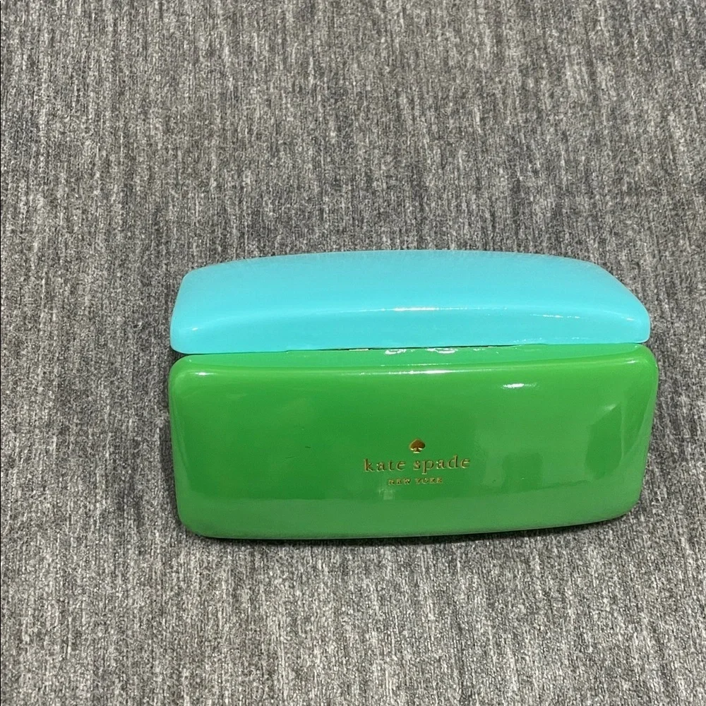 Kate Spade Blue/Green Glasses Case